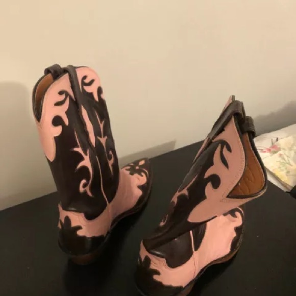 🎉 Host Pick 🎉 Lucchese Women’s Cowboy Boots - Full Quill Ostrich - Picture 4 of 4